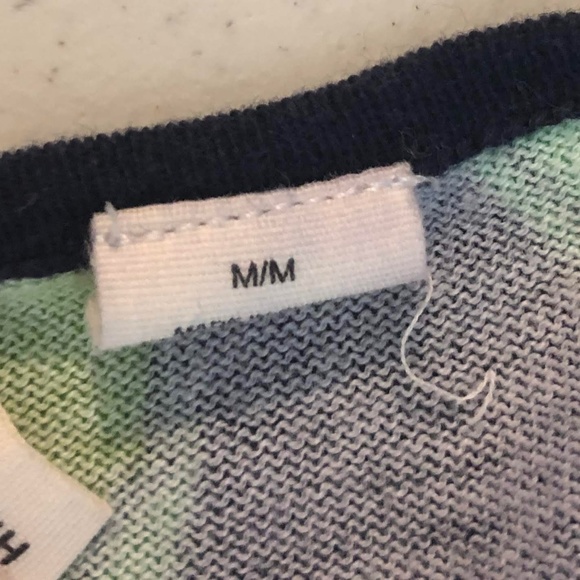 MOTH Water Garden Drape Cardigan Striped Floral - Picture 3 of 7